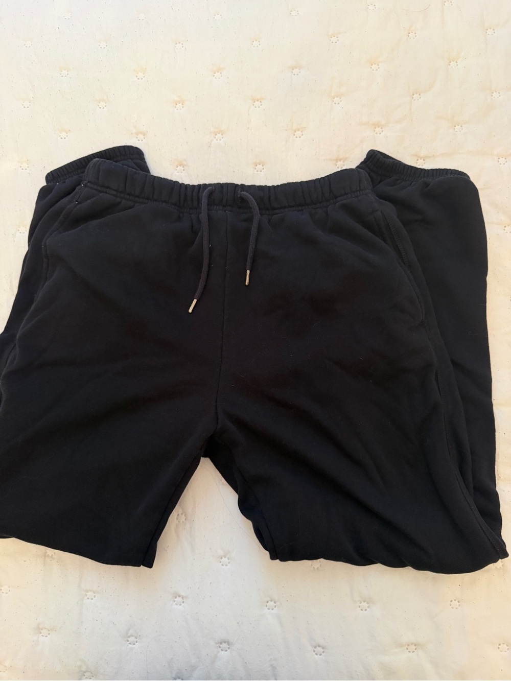 Old Navy Black Elastic Waist Drawstring Pants